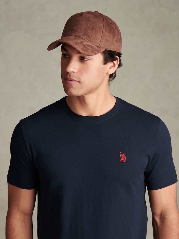 U.S. Polo Assn. Suede-Effect Baseball Cap - Imagen 1 de 5