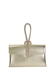 Dune London GOLD/-PLAIN/_SYNTHETIC Brynie Handle Grab Bag - Image 1 of 3
