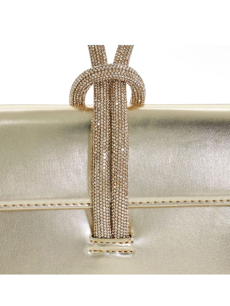Dune London GOLD/-PLAIN/_SYNTHETIC Brynie Handle Grab Bag - Image 2 of 3