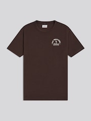 U.S. Polo Assn. Brown Classic Heritage Front & Back Graphic T-Shirt - Image 6 of 9