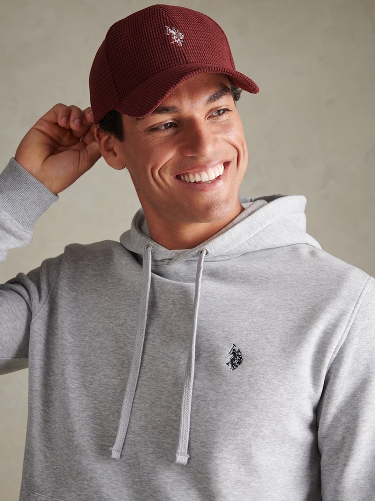Rojo - U.S. Polo Assn. Corduroy Baseball Cap - Imagen 2 de 6