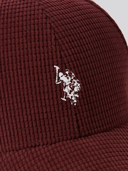 Rojo - U.S. Polo Assn. Corduroy Baseball Cap - Imagen 6 de 6