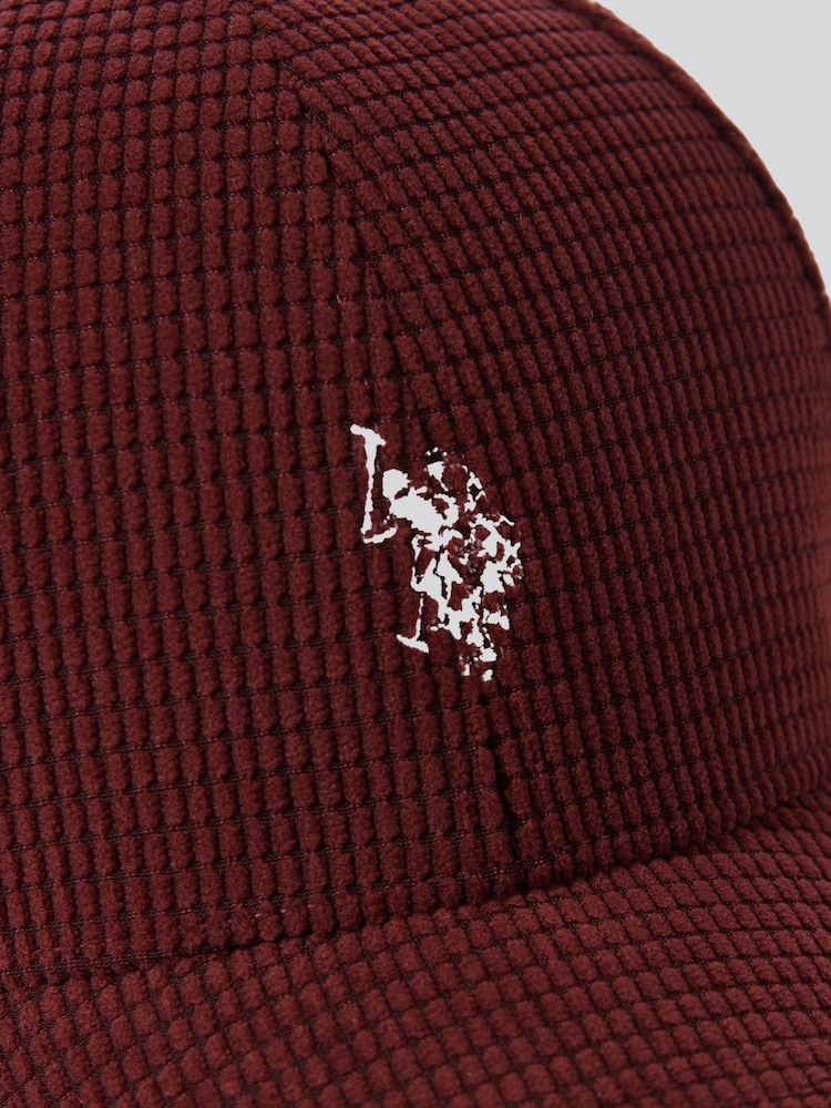 Rojo - U.S. Polo Assn. Corduroy Baseball Cap - Imagen 6 de 6
