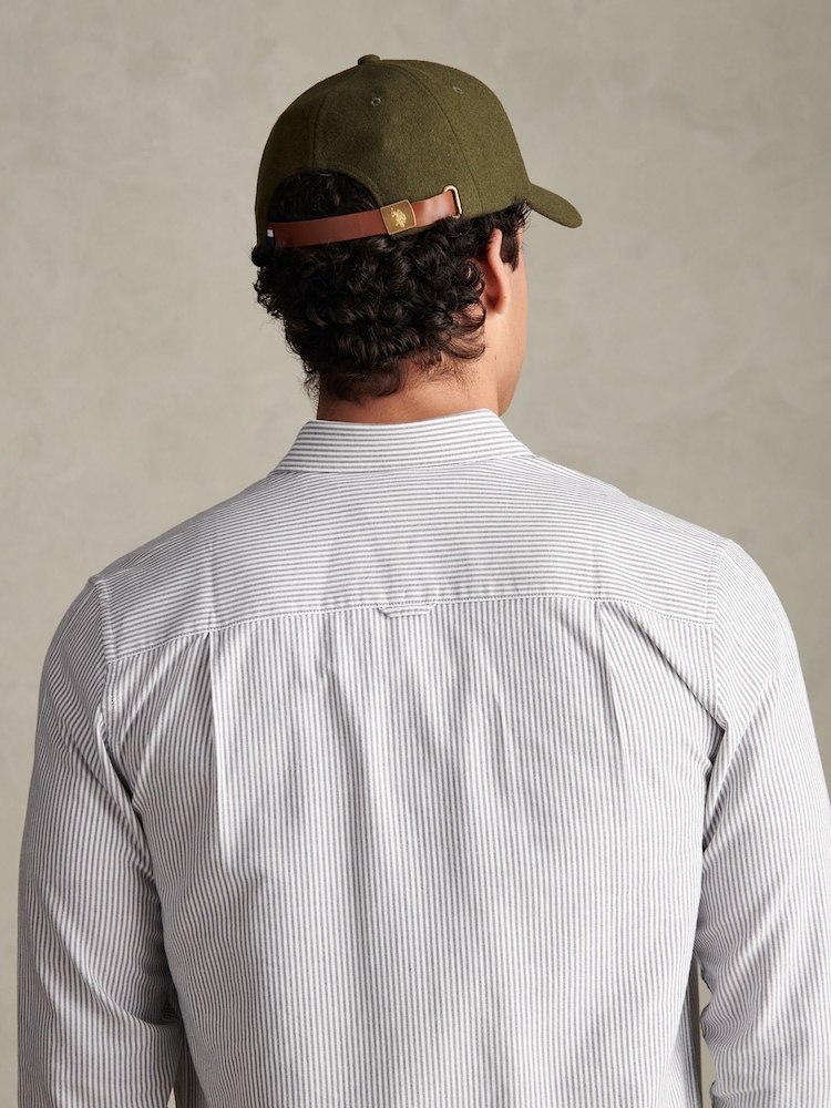 Πράσινο - U.S. Polo Assn Melton Casual Baseball Cap - Εικόνα 2 από 5