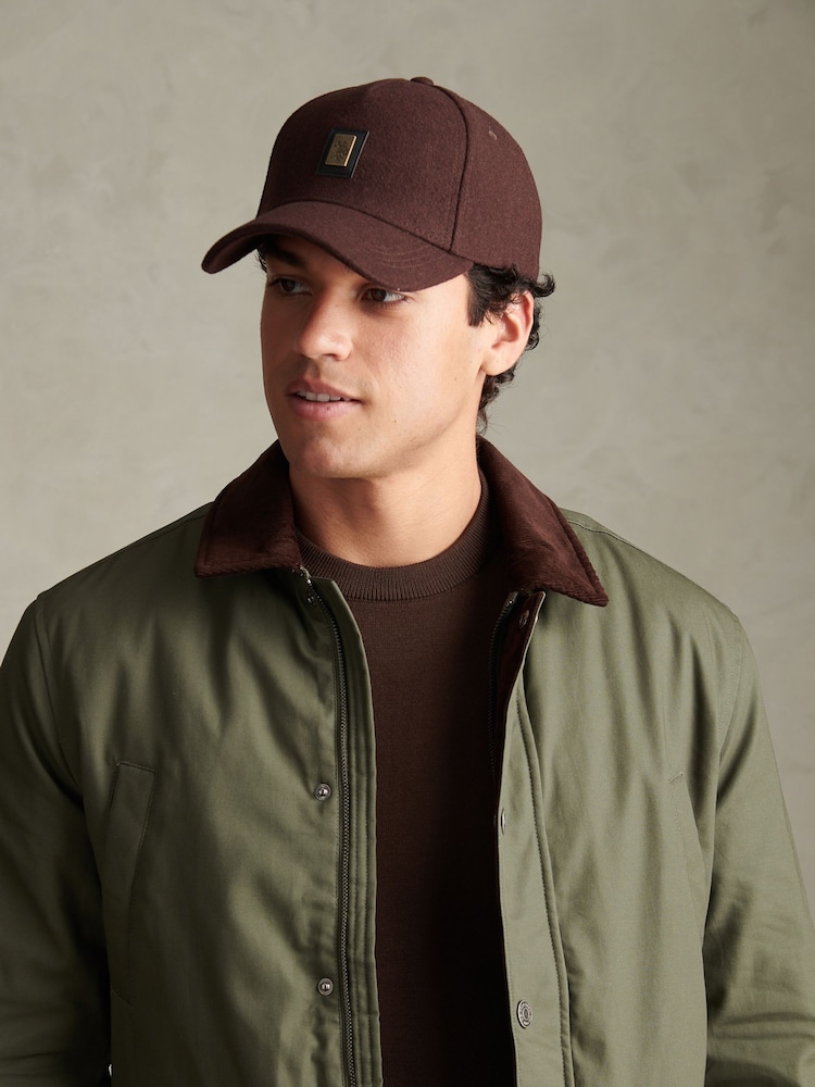 Καφετί - U.S. Polo Assn Melton Casual Baseball Cap - Εικόνα 1 από 5