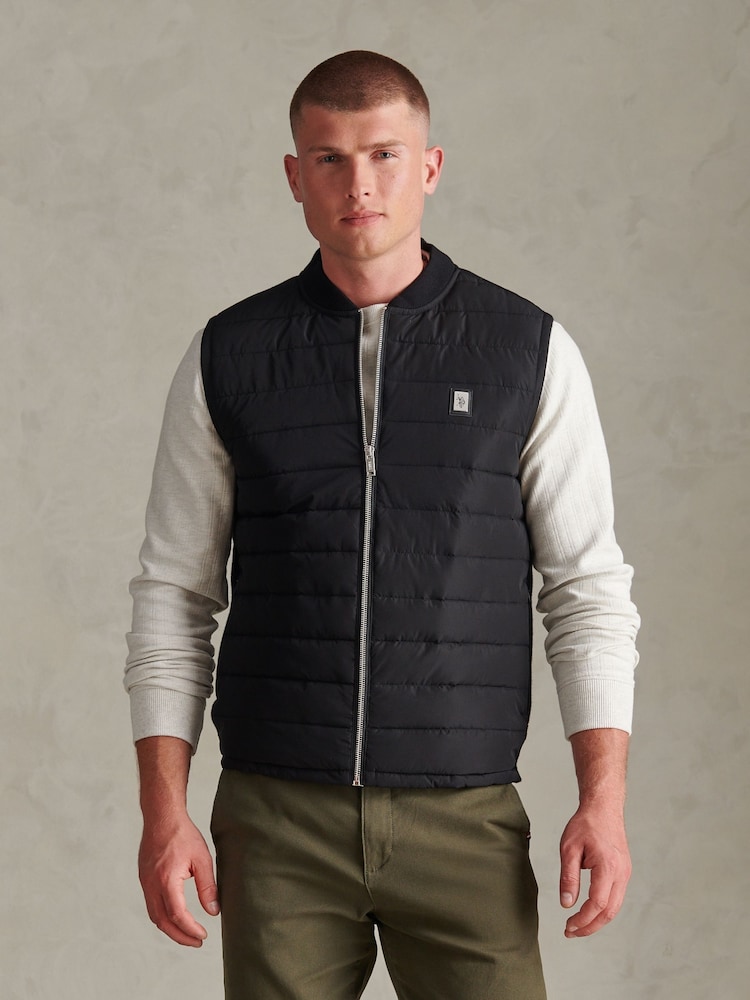 U.S. Polo Assn. Hibridna prošivena pletena Prsluk - Slika 1 od 7