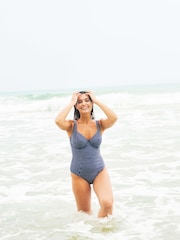 Panache Gingham Paloma Balcony Swimsuit - Image 4 of 5
