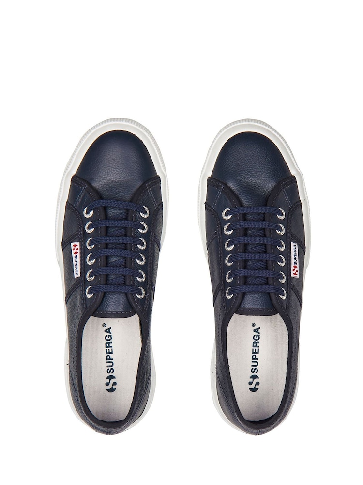 Superga® Leather 2750 Trainers - Image 4 of 6