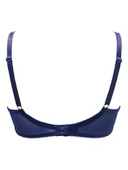 Pour Moi Navy/Lavender Padded Amour Bra - Image 4 of 4
