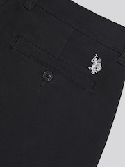 Schwarz - U.S. Polo Assn. Relaxed Fit Stretch Chinos - Bild 3 von 4