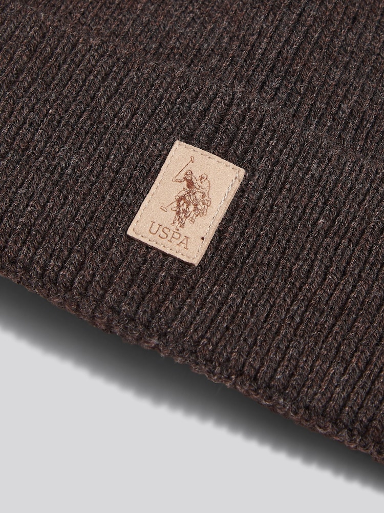 U.S. Polo Assn. Signature Double Horsemen Strikket Lue - Bilde 5 av 5