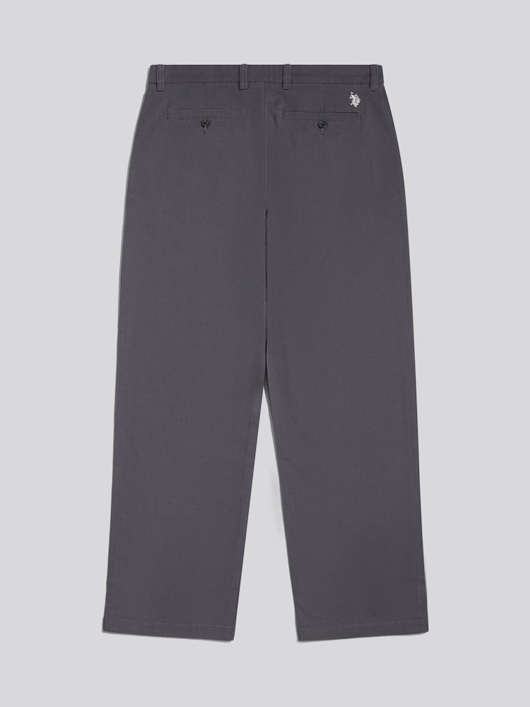 Grau - U.S. Polo Assn. Relaxed Fit Stretch Chinos - Bild 2 von 4 Grau - U.S. Polo Assn. Relaxed Fit Stretch Chinos - Bild 2 von 4