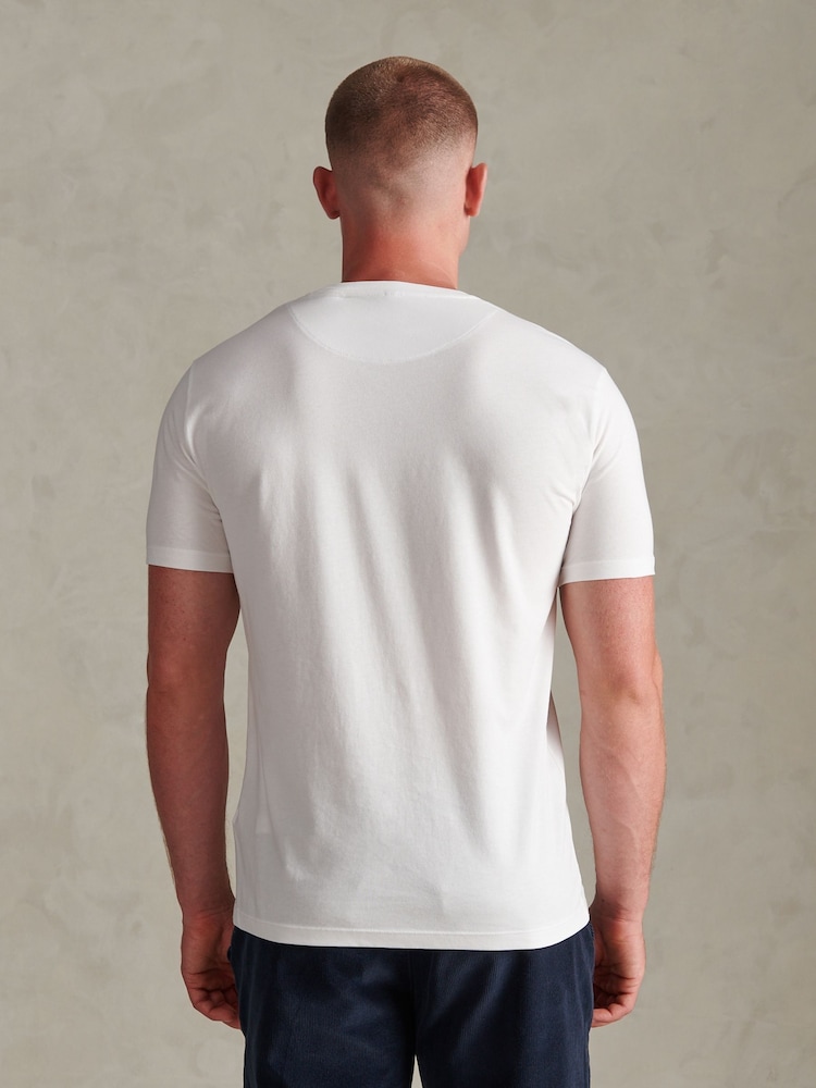Blanco - U.S. Polo Assn. Large Double Horsemen Graphic T-Shirt - Imagen 4 de 4