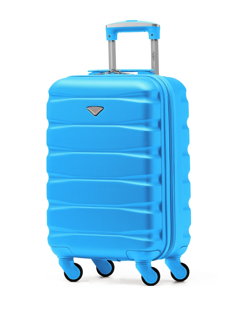 Flight Knight Hard Shell ABS Easyjet Size Cabin Carry On Case - Image 1 of 7 Flight Knight Hard Shell ABS Easyjet Size Cabin Carry On Case - Image 1 of 7