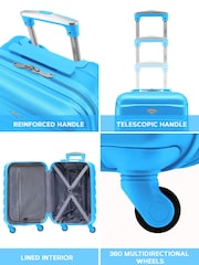 Flight Knight Hard Shell ABS Easyjet Size Cabin Carry On Case - Image 5 of 7