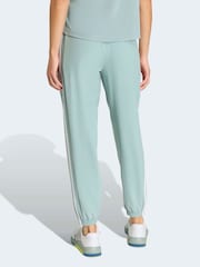 adidas Green Train Essentials 3-Stripes Woven Joggers - Image 2 of 7