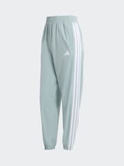 adidas Green Train Essentials 3-Stripes Woven Joggers - Image 7 of 7