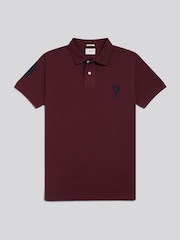 U.S. Polo Assn. Red Player 3 Polo Shirt - Image 5 of 6