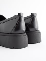 Black/Silver Forever Comfort® Chunky Loafers - Image 4 of 6