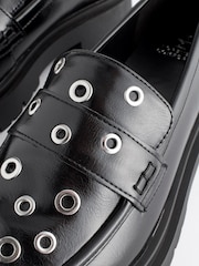 Black/Silver Forever Comfort® Chunky Loafers - Image 6 of 6