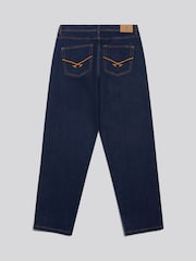 U.S. Polo Assn. Navy Blue Comfort Stretch Tapered Fit Jeans - Image 2 of 4