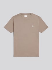Natural - U.S. Polo Assn. Camiseta Double Horsemen - Imagen 7 de 9