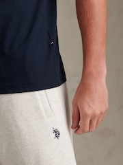 U.S. Polo Assn Relaxed Fit Double Horsemen T-Shirt - Imaginea 5 din 5