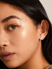 PILGRIM White Leah Earrings - Image 2 of 3