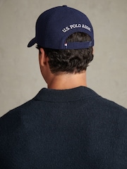 U.S. Polo Assn. Blue Corduroy Baseball Cap - Image 3 of 6