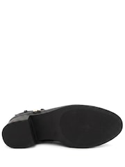 Pavers Black Bellissimo Buckle Detail Ankle Boots - Image 6 of 6