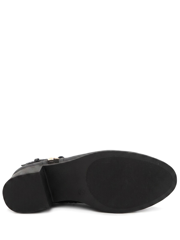 Pavers Black Bellissimo Buckle Detail Ankle Boots - Image 6 of 6 Pavers Black Bellissimo Buckle Detail Ankle Boots - Image 6 of 6