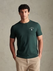 U.S. Polo Assn. Authentic Front & Back Graphic T-Shirt - Imagen 1 de 8