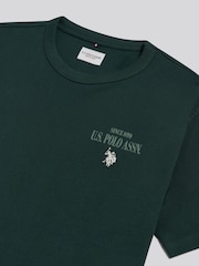 U.S. Polo Assn. Authentic Front & Back Graphic T-Shirt - Imagen 7 de 8