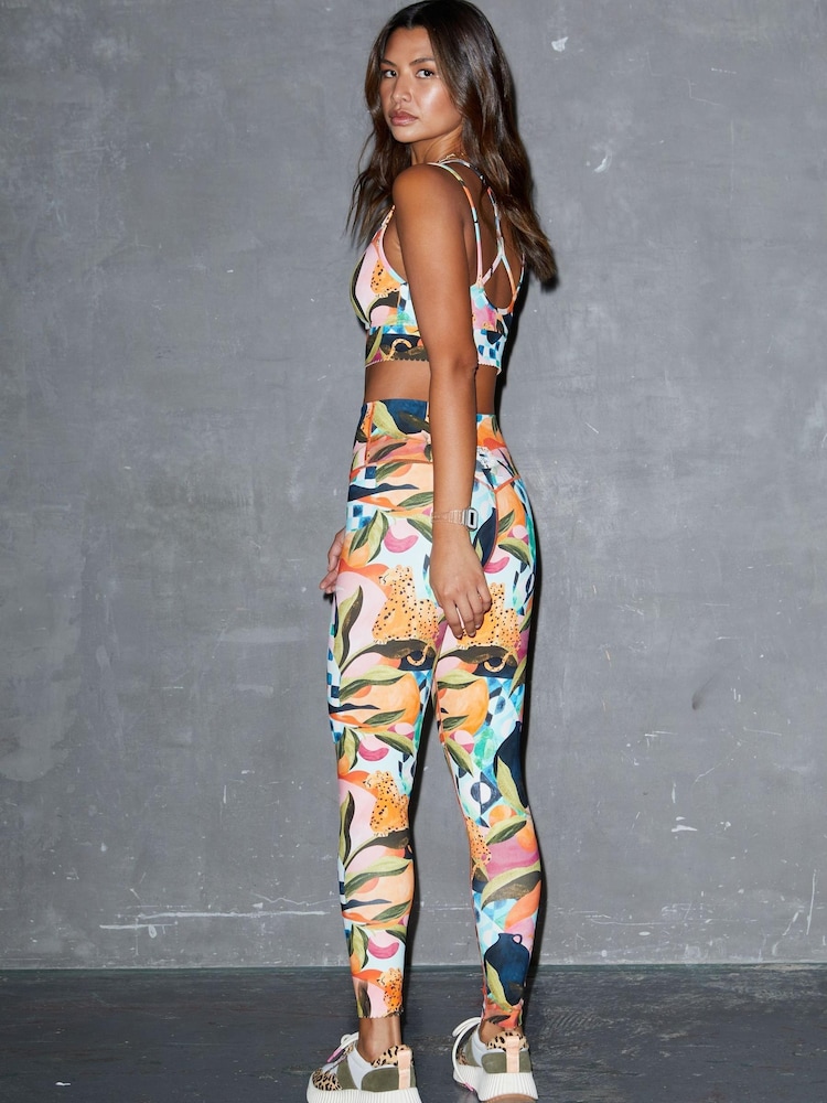 Never Fully Dressed Costa Rica Sports Leggings - Image 2 of 4