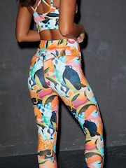 Never Fully Dressed Costa Rica Sports Leggings - Image 4 of 4
