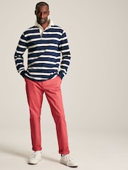 Joules Onside Navy/White Striped Rugby Shirt - Image 3 of 7