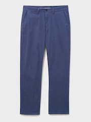 Crew Clothing Dark Blue Straight Chinos - Image 5 of 5