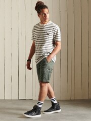 Superdry Olive Green Studios Core Chino Shorts - Image 5 of 7