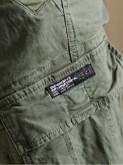Superdry Olive Green Studios Core Chino Shorts - Image 6 of 7