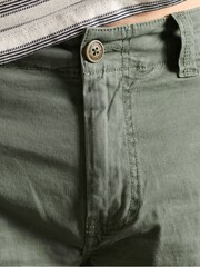 Superdry Olive Green Studios Core Chino Shorts - Image 7 of 7