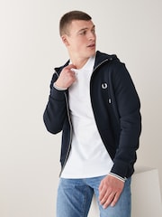 Fred Perry Zip Up Hoodie - Image 4 of 10
