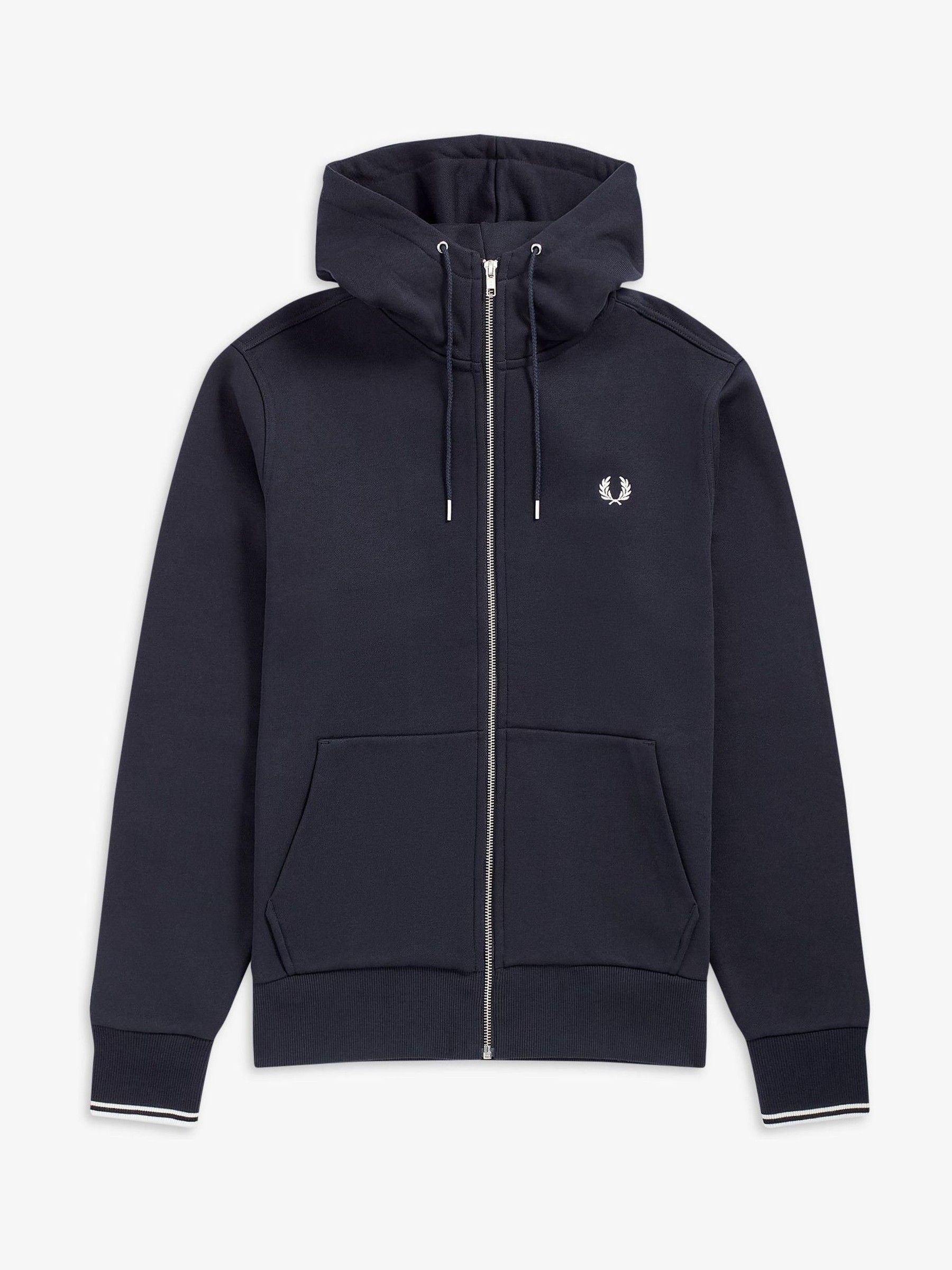 Buy Fred Perry Zip Through Hoodie from Next Luxembourg