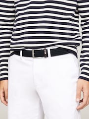 Tommy Hilfiger Blue New Adan Webbed Belt - Image 1 of 4