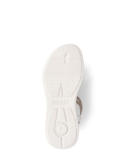 Pavers Grey Pavers Grey Embellished Flatform Sandals - Image 5 of 5