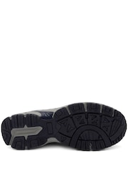 Pavers Navy Blue Wide Fit Rugged Lace Up Trainers - Image 6 of 6