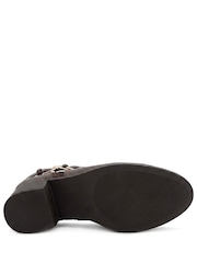 Pavers Brown Bellissimo Buckle Detail Ankle Boots - Image 6 of 6