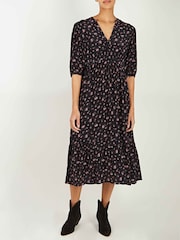 By Iris Blue Nixi Floral-Print Midi Dress - Image 2 of 5