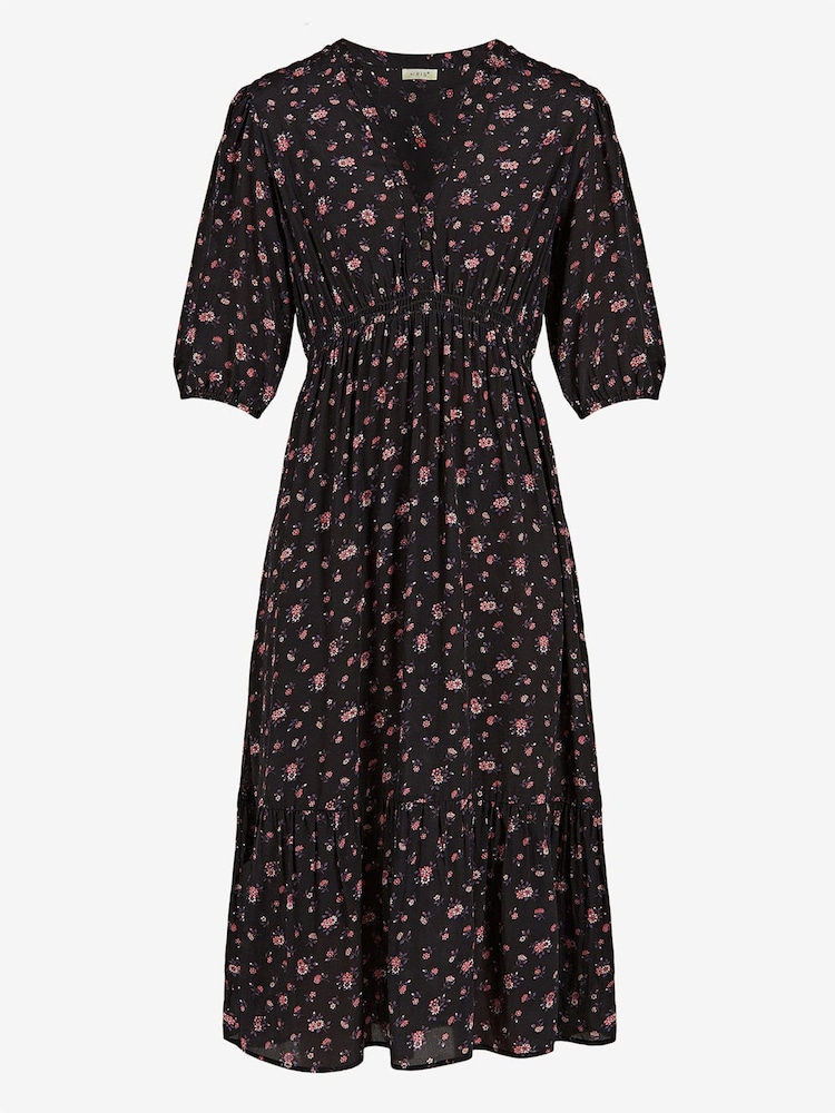 By Iris Blue Nixi Floral-Print Midi Dress - Image 5 of 5