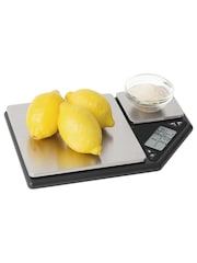 Silver Dual Platform 5kg Kitchen Digital Scale - Image 1 of 2