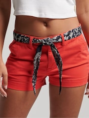 Superdry Red Chino Hot Shorts - Image 1 of 4